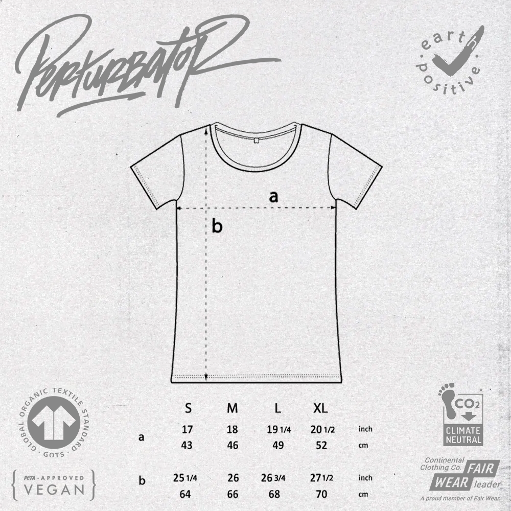PERTURBATOR "Batin" Black T-Shirt - Woman