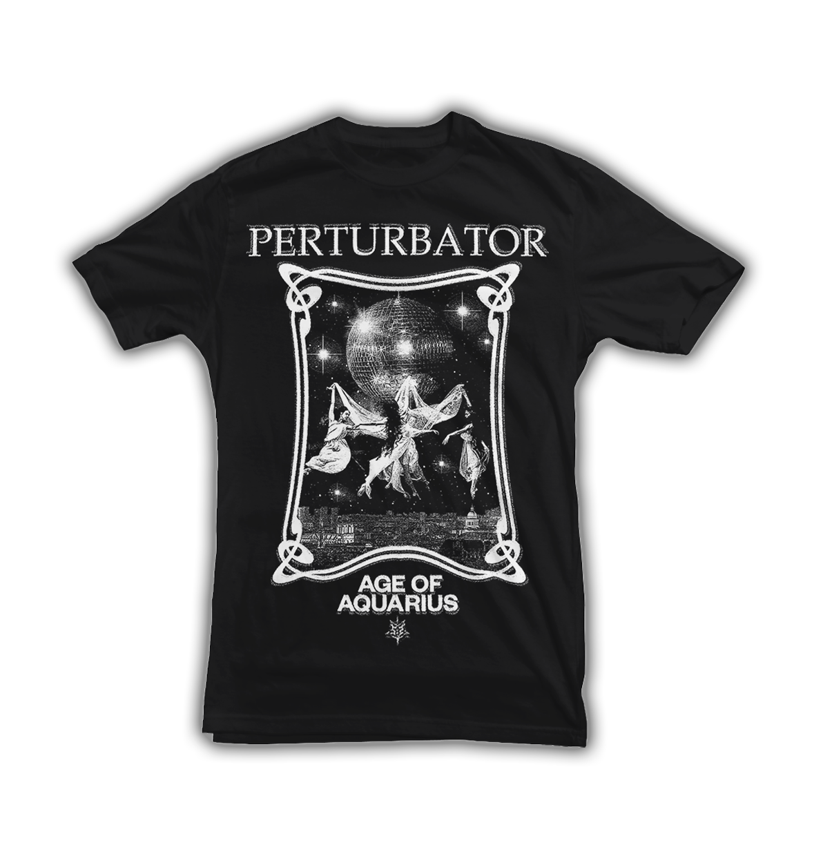 PERTURBATOR " LUNACY " Black T-Shirt