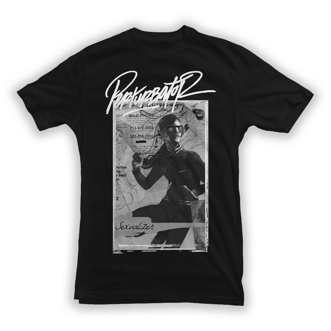 PERTURBATOR "Sexualizer" Black T-Shirt