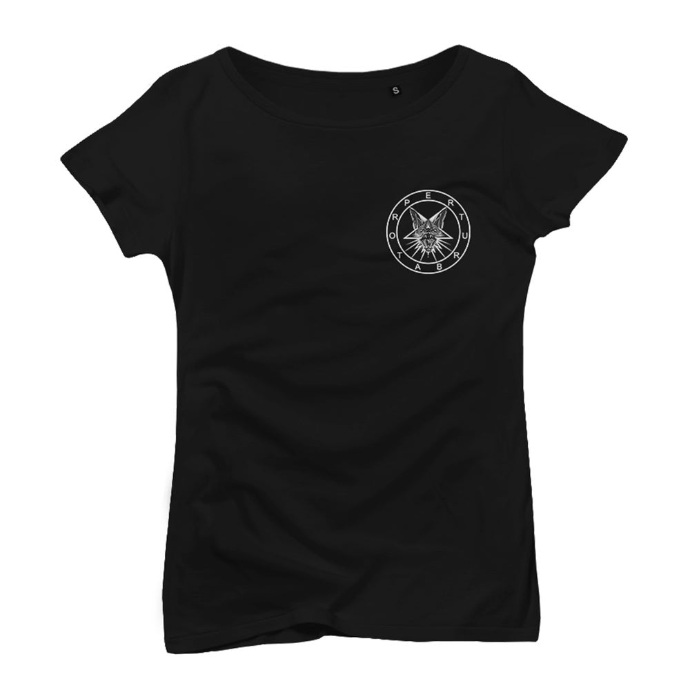 PERTURBATOR "Church Of Bat" Black T-Shirt - Woman