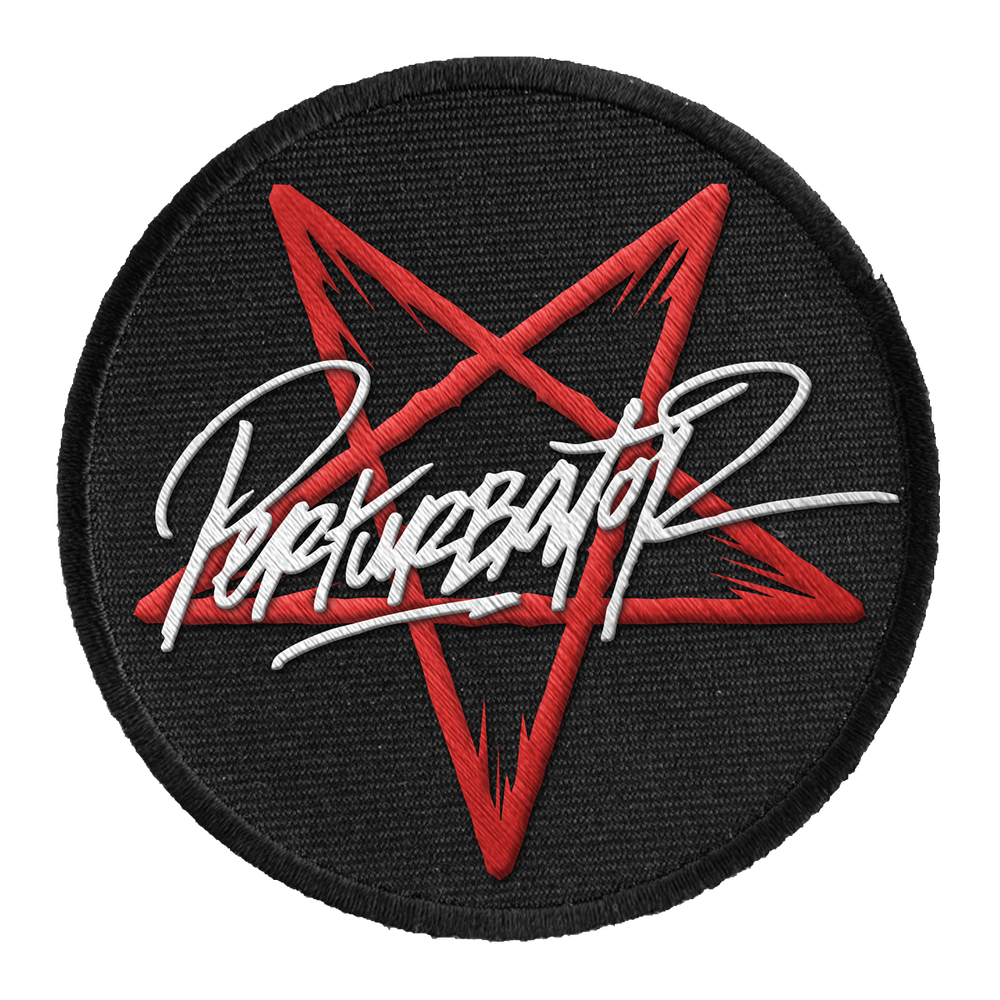 PERTURBATOR "Logo" Embroidered Patch