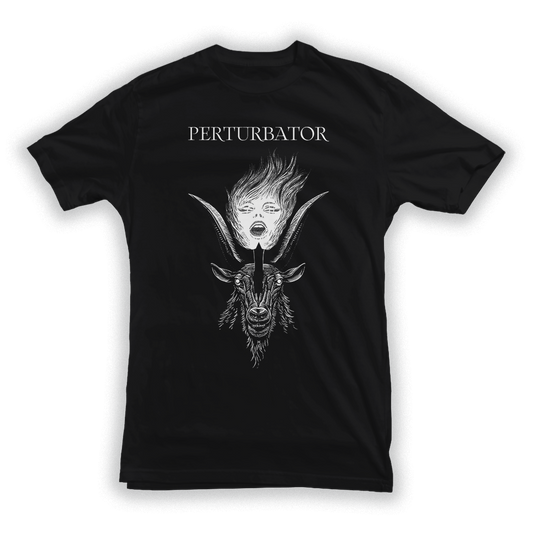 PERTURBATOR "Lustifer" Black T-Shirt