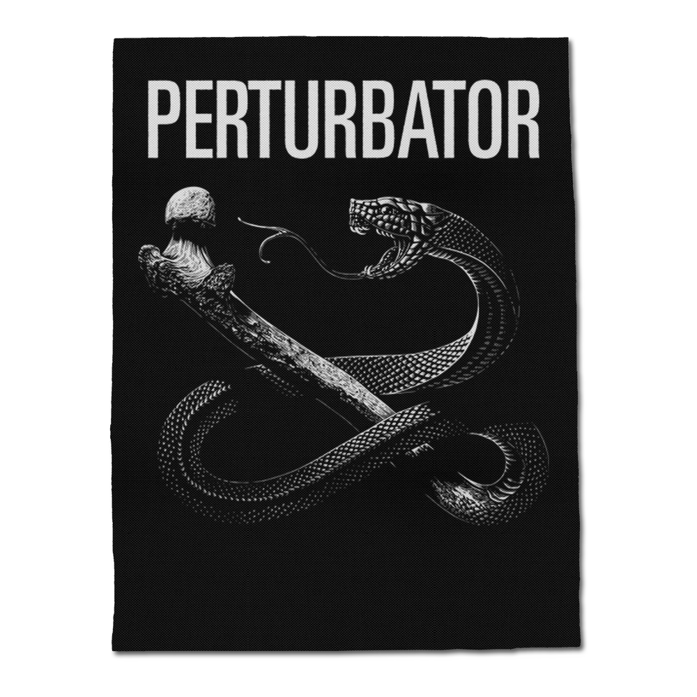 PERTURBATOR "Snake Boner" Silkscreened Backpatch