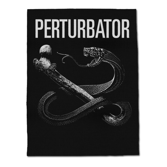 PERTURBATOR "Snake Boner" Silkscreened Backpatch
