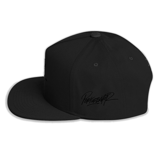 PERTURBATOR "Pentagram" Black Snapback Hat