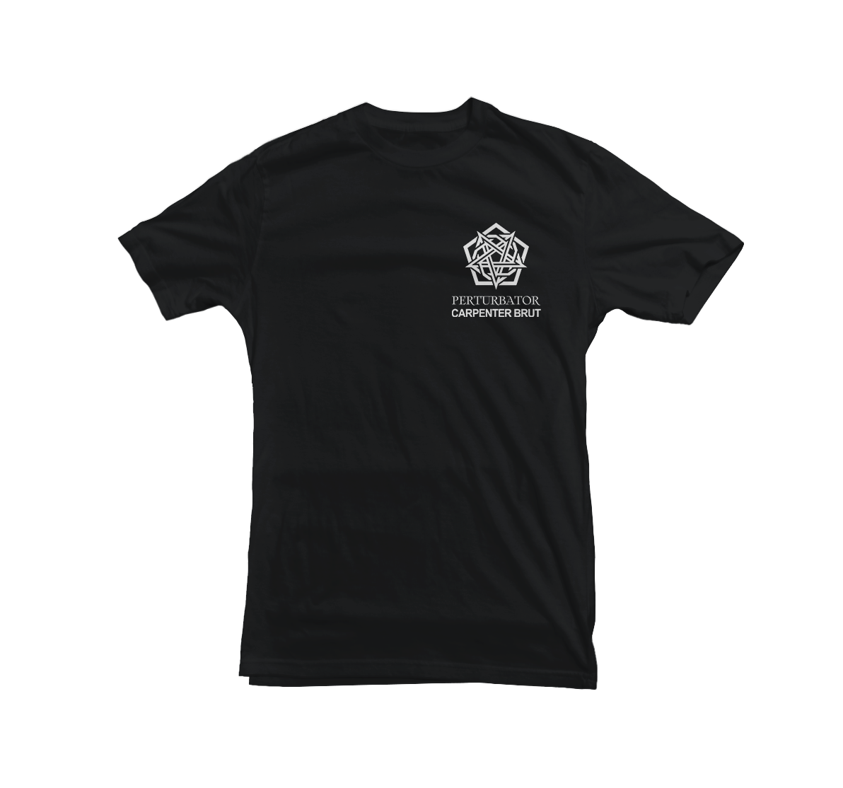 PERTURBATOR / CARPENTER BRUT "Leather Sacraments Tour 2023" Black T-Shirt