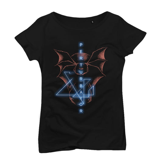 PERTURBATOR "Batin" Black T-Shirt - Woman