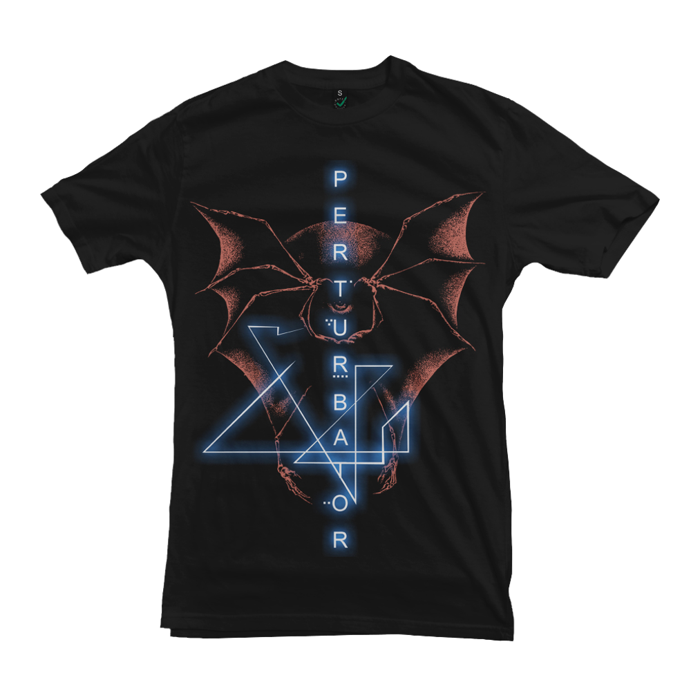 PERTURBATOR "Batin" Black T-Shirt